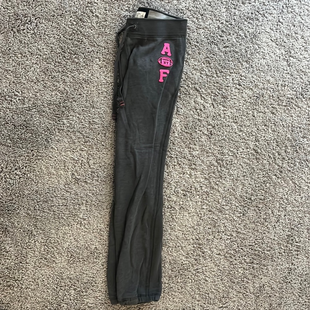 A&F grey joggers